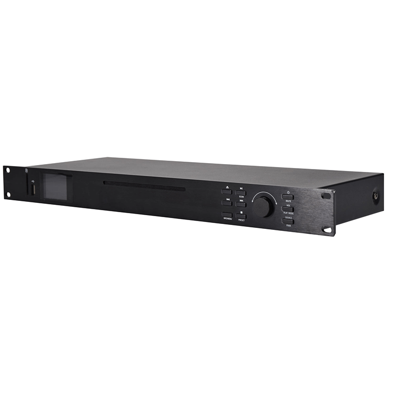 Adastra AS-6 CD/USB/AM-FM Tuner/DAB+ Media Audio Player 1U, a versatile rack-mountable audio solution.