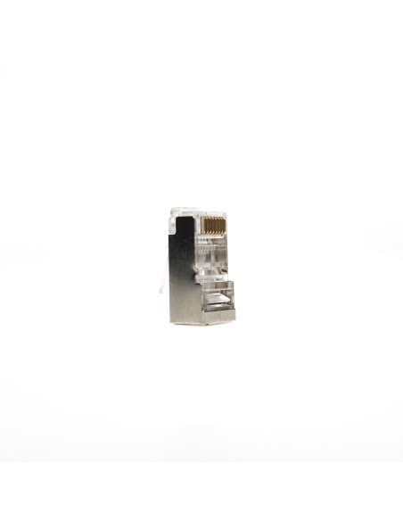 Image of Acconet Shielded Pass-Through CAT5e Connectors, used for network connections.