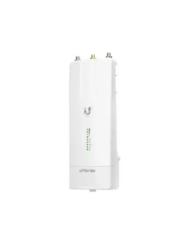 Ubiquiti UISP airFiber 5XHD 5GHz Radio with POE injector, front view.