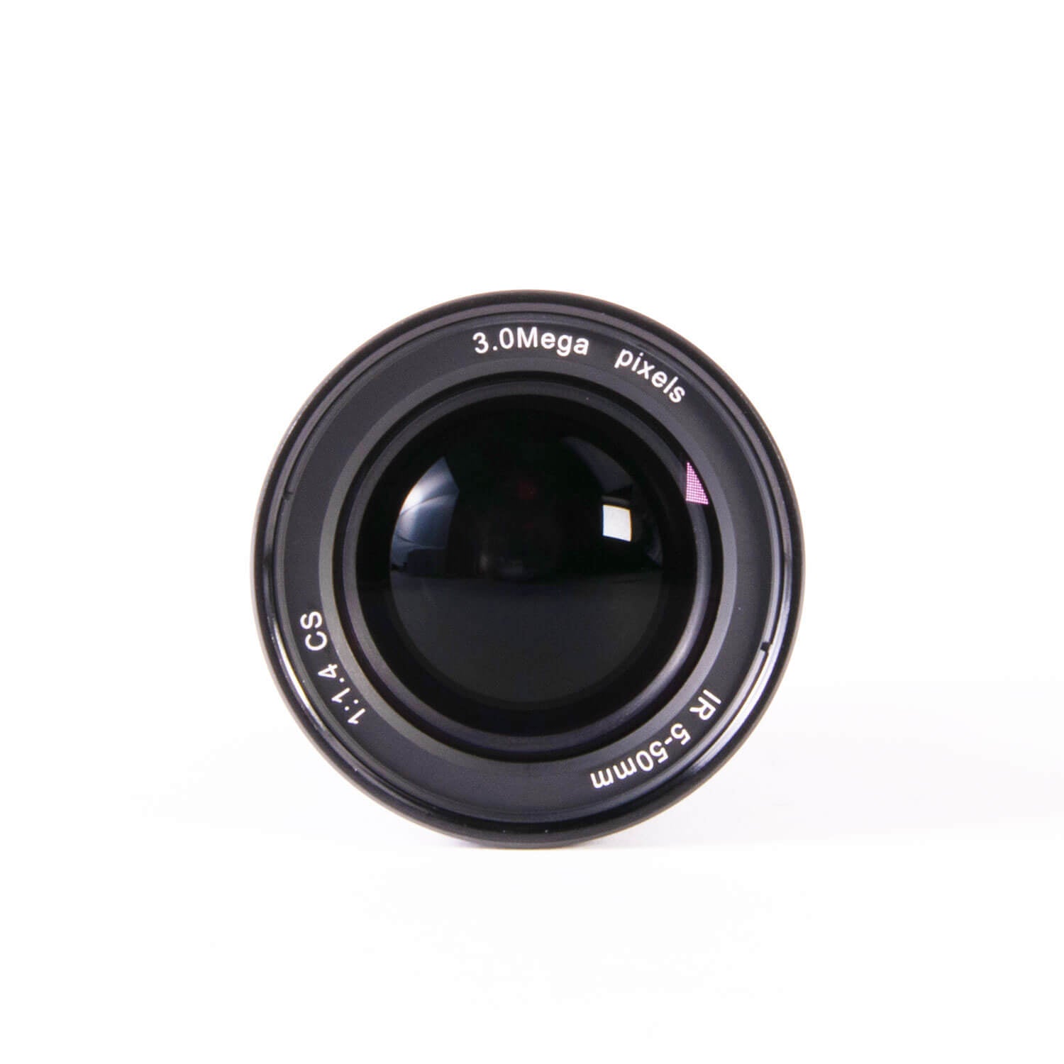 AIDA Imaging HD Varifocal 5.0-50mm Manual Iris CS Mount Lens displayed on a white background.