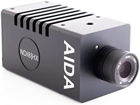 AIDA HD-NDI3-IP67 FHD 120FPS NDI |HX3/IP/SRT PoE Weatherproof POV Camera displayed on a white background.