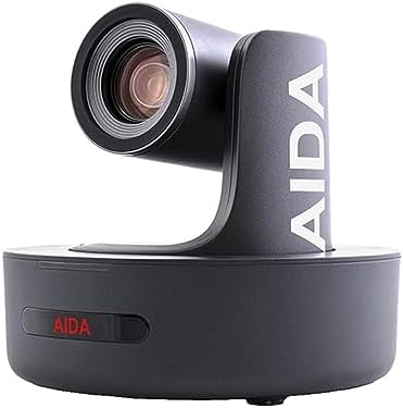 AIDA Imaging PTZ-NDI-X18B Broadcast/Conference NDI|HX FHD PTZ Camera with 18X Zoom in black color.