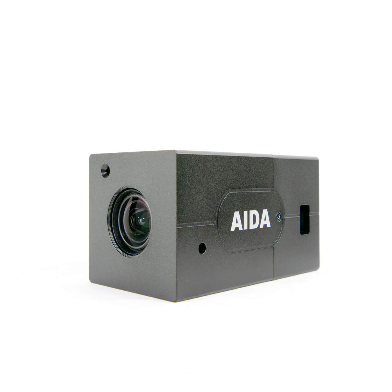 Aida Imaging UHD 4K/30 HDMI 1.4 3X Zoom POV Camera showcasing its compact design and advanced imaging capabilities.