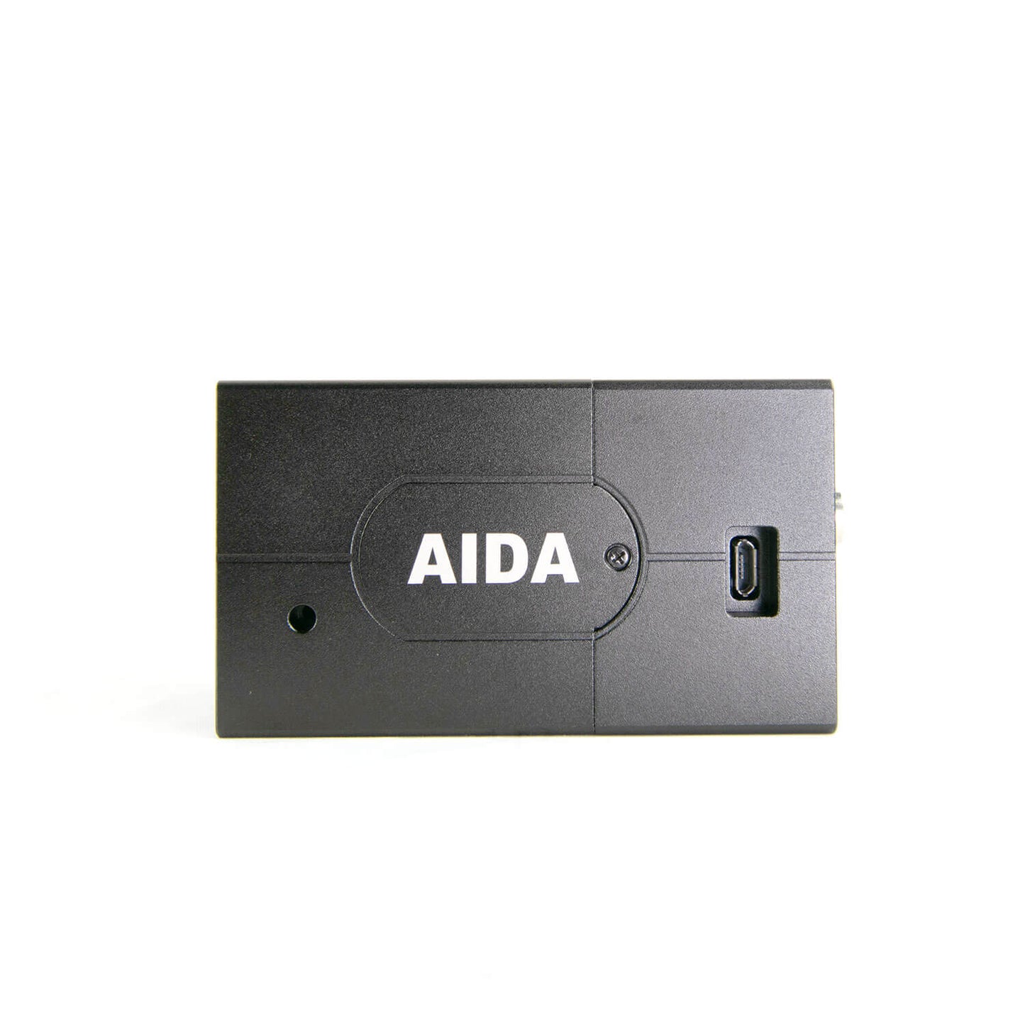 Aida Imaging UHD 4K/30 HDMI 1.4 3X Zoom POV Camera showcasing its compact design and advanced features.