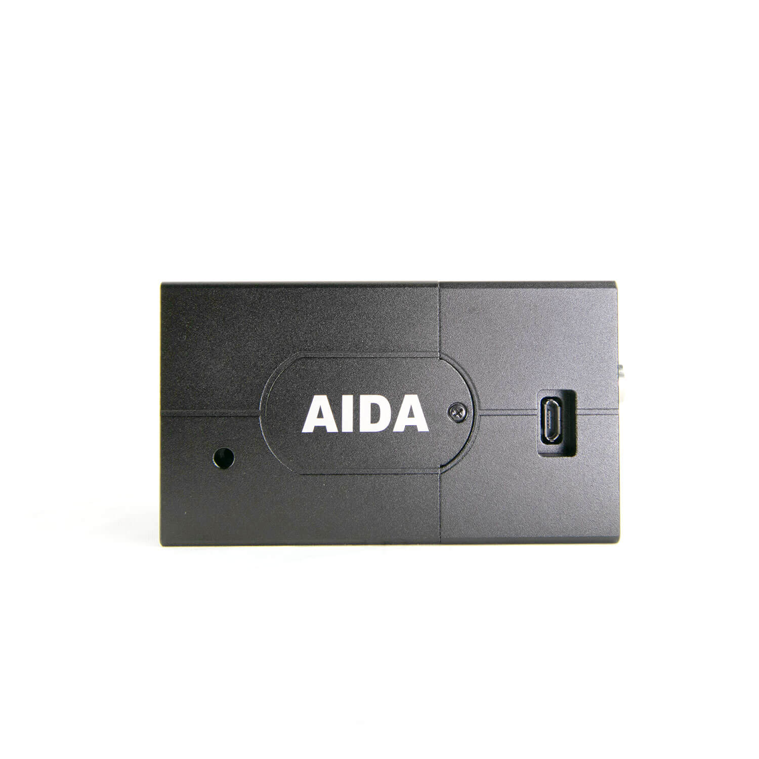 Aida Imaging UHD 4K/30 HDMI 1.4 3X Zoom POV Camera showcasing its compact design and advanced features.