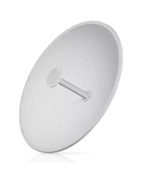 Side view of the Ubiquiti UISP airMAX 5GHz 34dBi Dish Antenna RD-5G34 highlighting its construction.