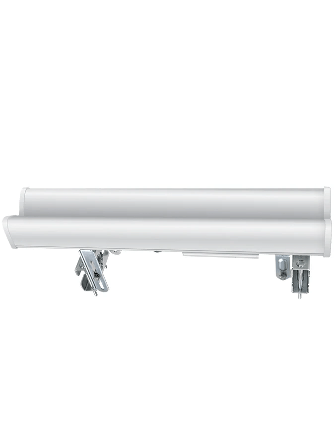 Side view of the Ubiquiti UISP airMAX 2GHz 15dBi 120° Sector Antenna, illustrating its profile and mounting options.