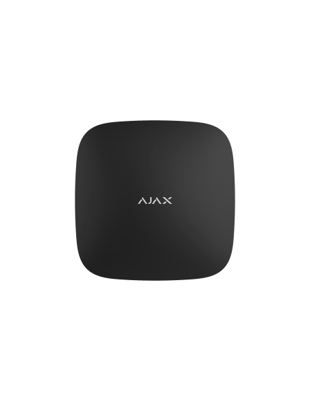 AJAX ReX Black Indoor Signal Range Extender device for enhancing radio signal range indoors.