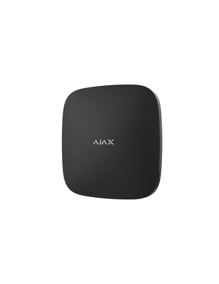 AJAX ReX Black Indoor Signal Range Extender, a device designed to enhance radio signal range indoors.