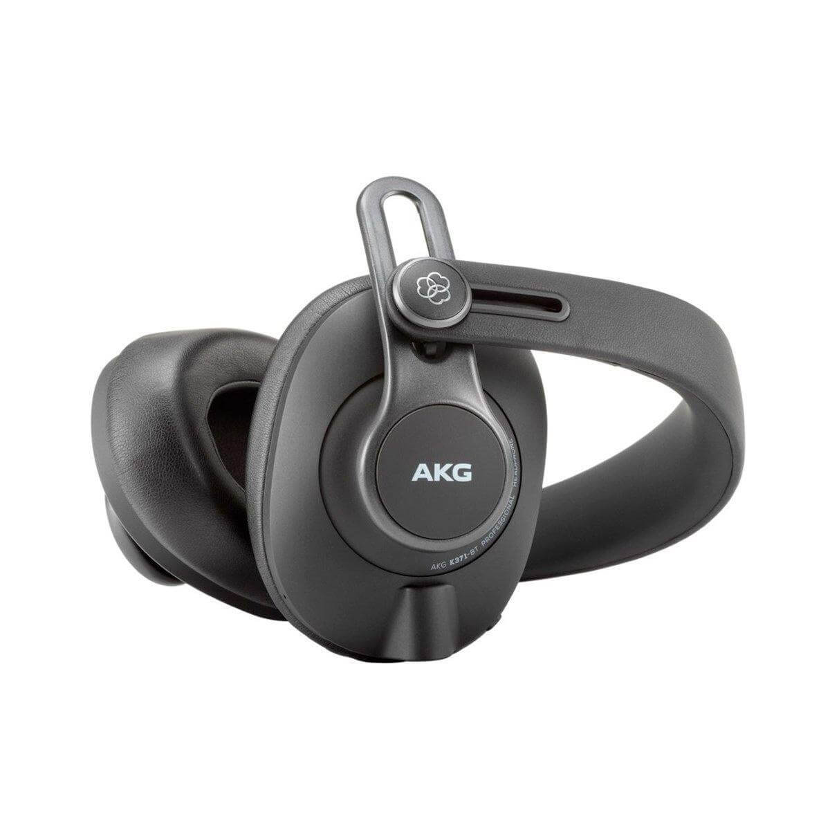 AKG K371BT closed-back Bluetooth studio headphones displayed on a white background.