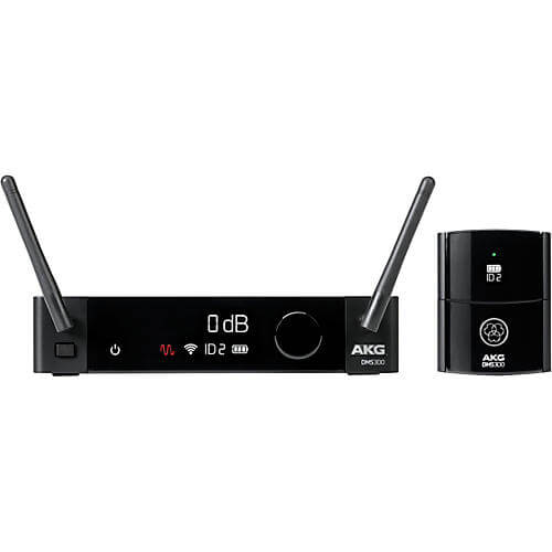 AKG DMS300 Digital Wireless Instrument Set displayed in a product image.