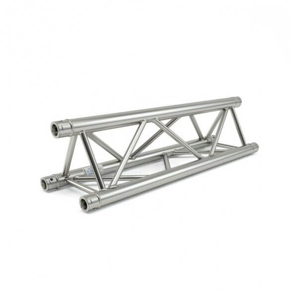 ALUSTAGE TRIO 290 3M TRUSS - Durable aluminum stage truss for events and exhibitions, showcasing its robust design.