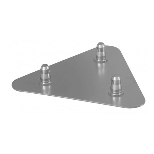 ALUSTAGE TRIO 290 BASE PLATE measuring 400x400mm, designed for stage support.