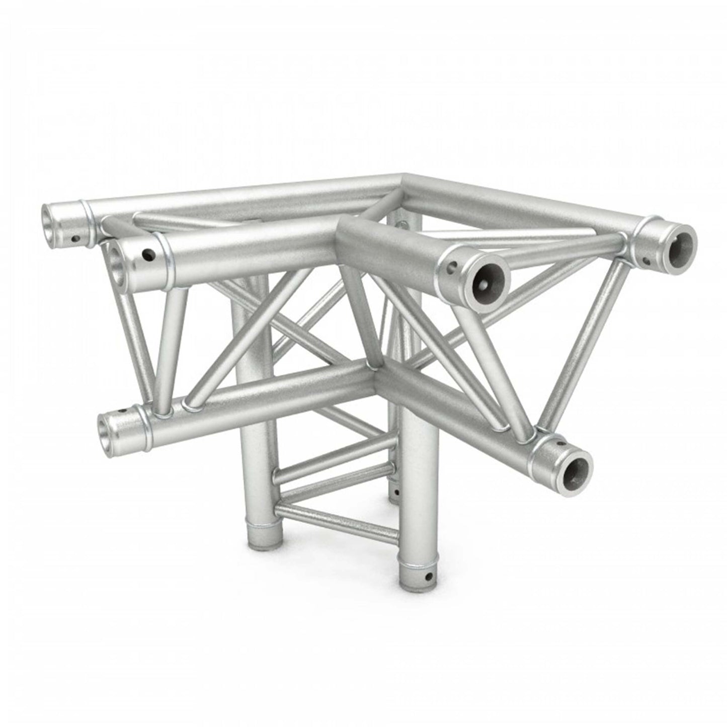 ALUSTAGE TRIO 290 3-Way 90 Degree Corner Left high-quality aluminium trussing solution