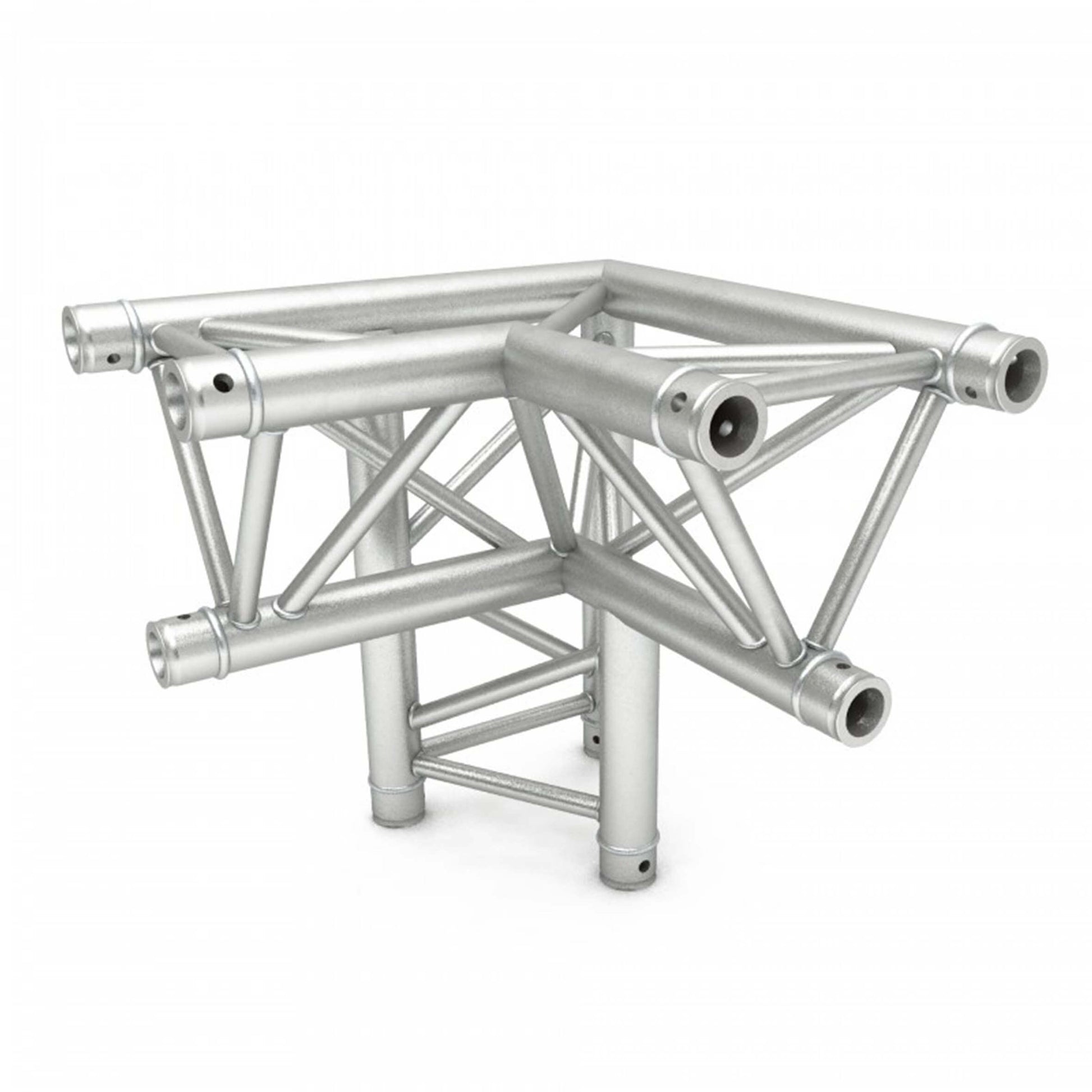 ALUSTAGE TRIO 290 3-Way 90 Degree Corner Left high-quality aluminium trussing solution