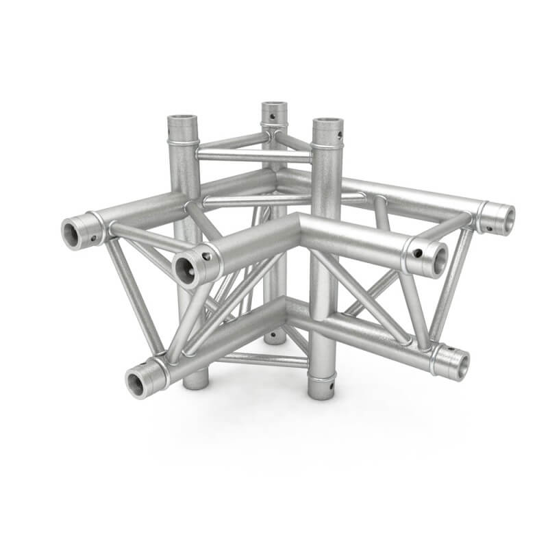 ALUSTAGE TRIO 290 4-Way Corner - Premium Aluminium Truss Connector ...
