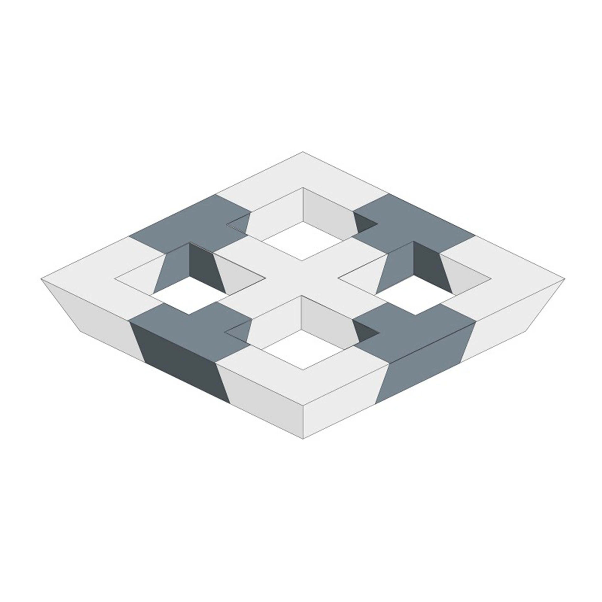 ALUSTAGE W.AL33T36 Trio 290 T-Piece, a professional stage truss connector designed for secure and reliable connections in stage setups.