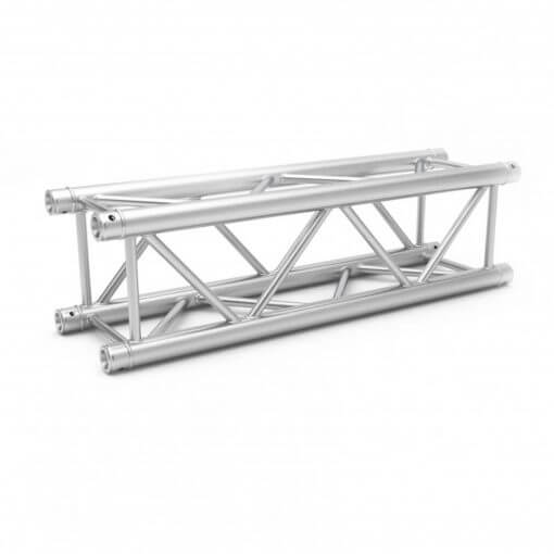 ALUSTAGE QUAD 290 TRUSS 0.5m, a heavy-duty aluminium stage support system designed for stability and strength in stage setups.