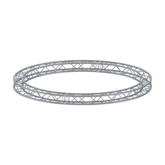 ALUSTAGE QUAD 290 3000MM 1/4 CIRCLE Truss System displayed in a professional setting.