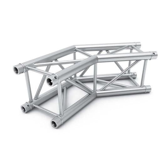 ALUSTAGE QUAD 290 2 WAY 45 DEG CORNER - Professional Stage Truss Connector for stage setups.