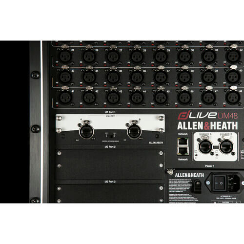 Allen & Heath M-DL-GACE-A gigaACE Audio Networking Module for Avantis, supporting 96kHz and 128x128 audio channels.