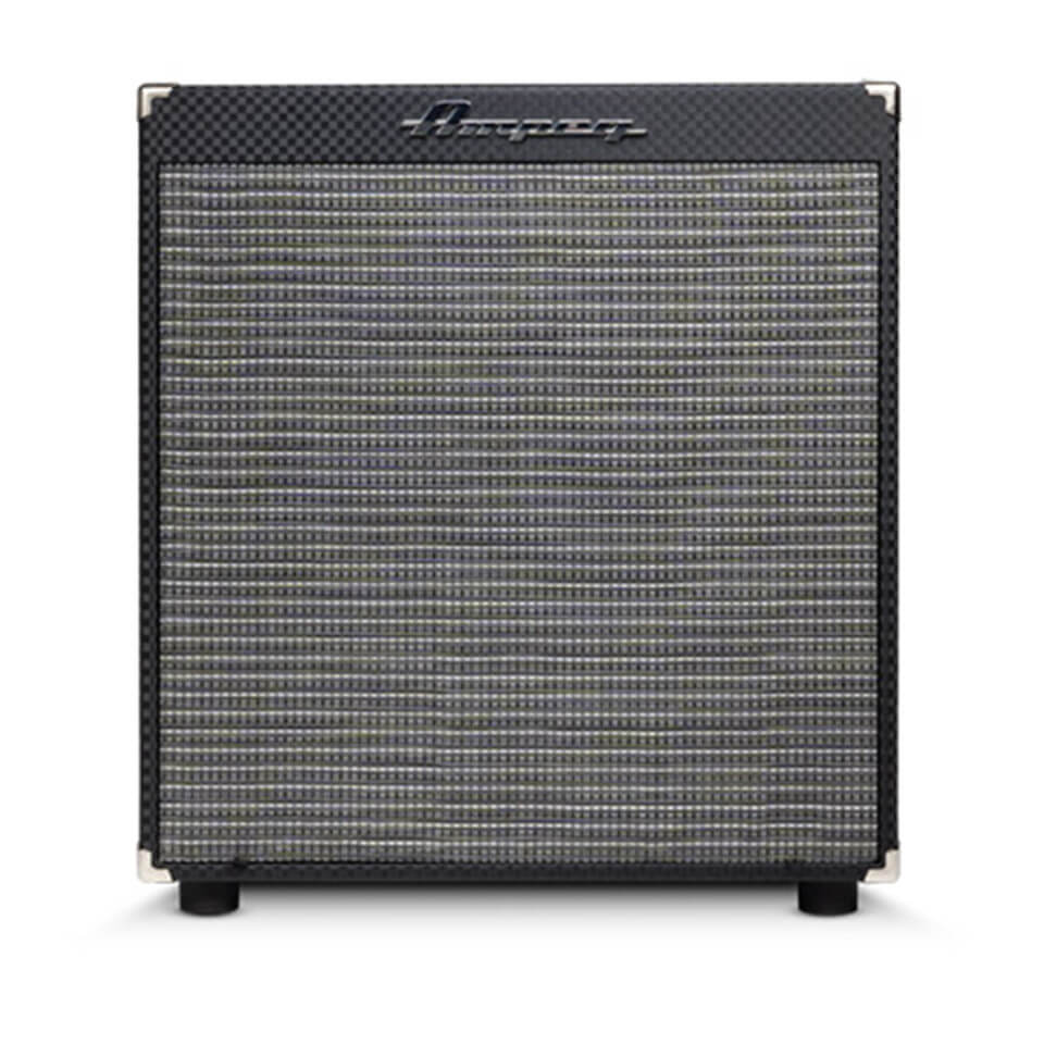 Ampeg Rocket Bass RB-115 200-Watt 15-Inch Combo Bass Amplifier in a studio setting.