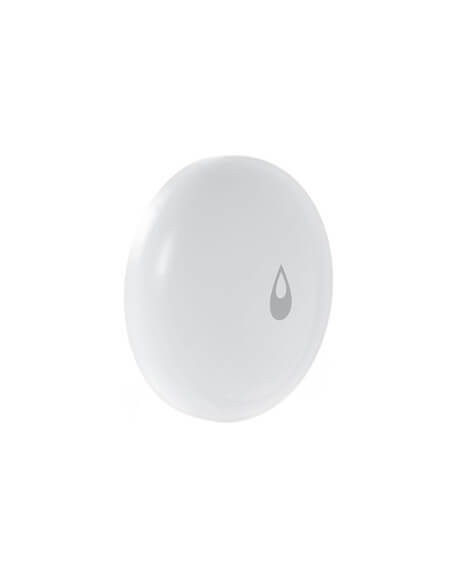 Aqara Water Leak Sensor designed for home protection, showcasing its compact and modern design.