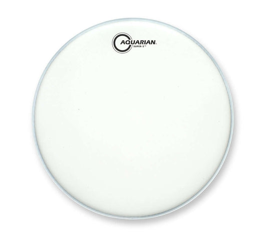 Aquarian 8 inch Super-2 texture coated drumhead showcasing a premium two-ply design for superior sound quality.