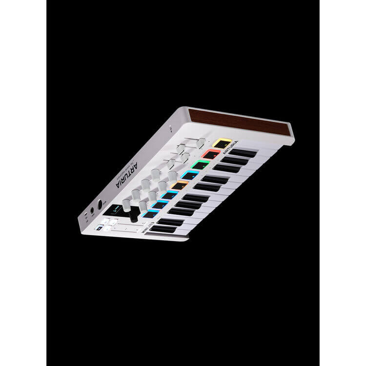 Arturia MiniLab MKIII White 25-Key USB MIDI Controller for Musicians