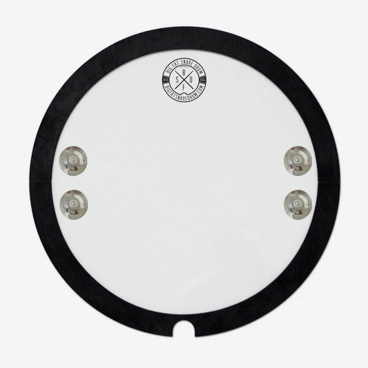 Big Bang FAT SNARE DRUM 14 inch Snareborine showcasing its design and features to enhance snare sound.