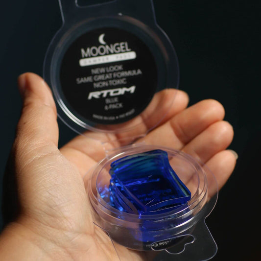 Image of BIG BANG AHEAD Moongel Tone Control Pads - 6 Pack for Drummers, showcasing the product's packaging and design.