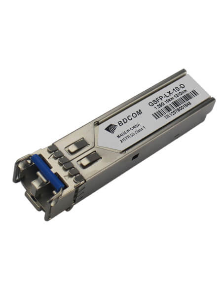 BDCOM SFP 10km Single-Mode Fiber Module image showing the product design and features.
