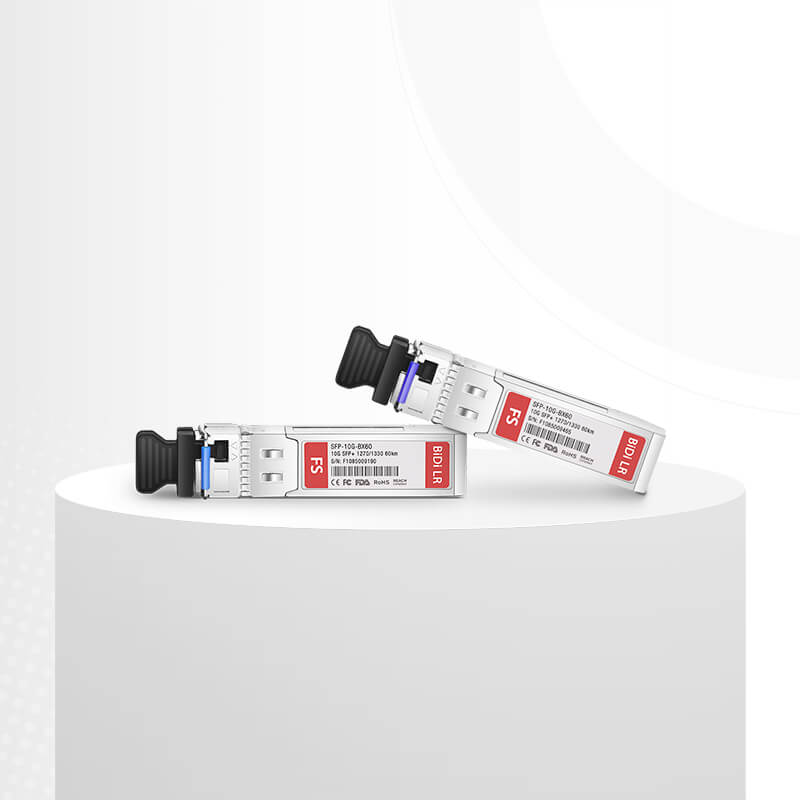 BDCOM SFP 10km Single-Mode Fiber Module displayed on a white background