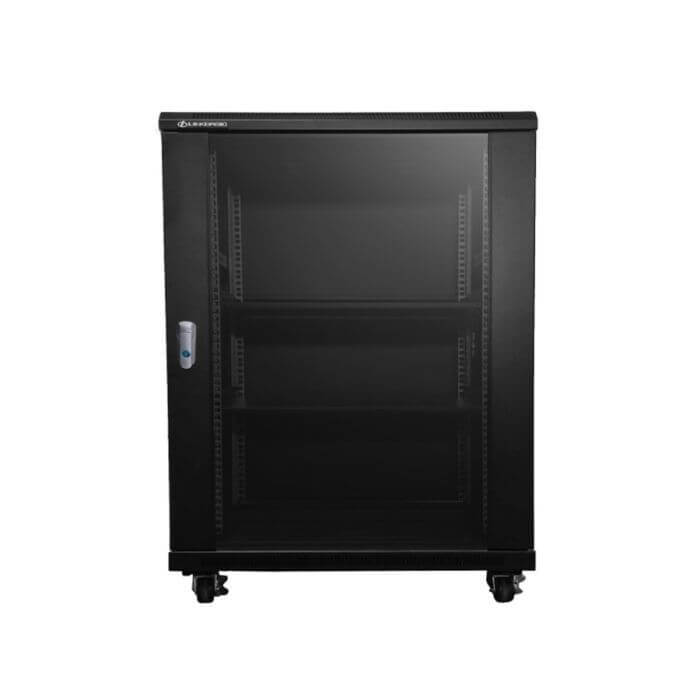 Linkbasic 15U Cabinet - 600mm Deep, 2 Fans, 2 Shelves – Pro-Stage.co.za