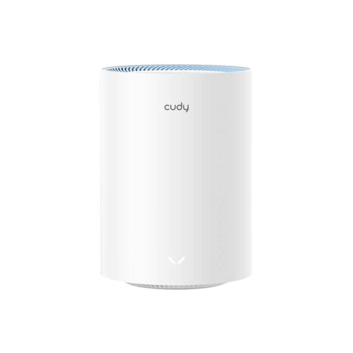 Cudy Dual Band WiFi 5 Mesh Router with a speed of 1200Mbps, showcasing its design and features.