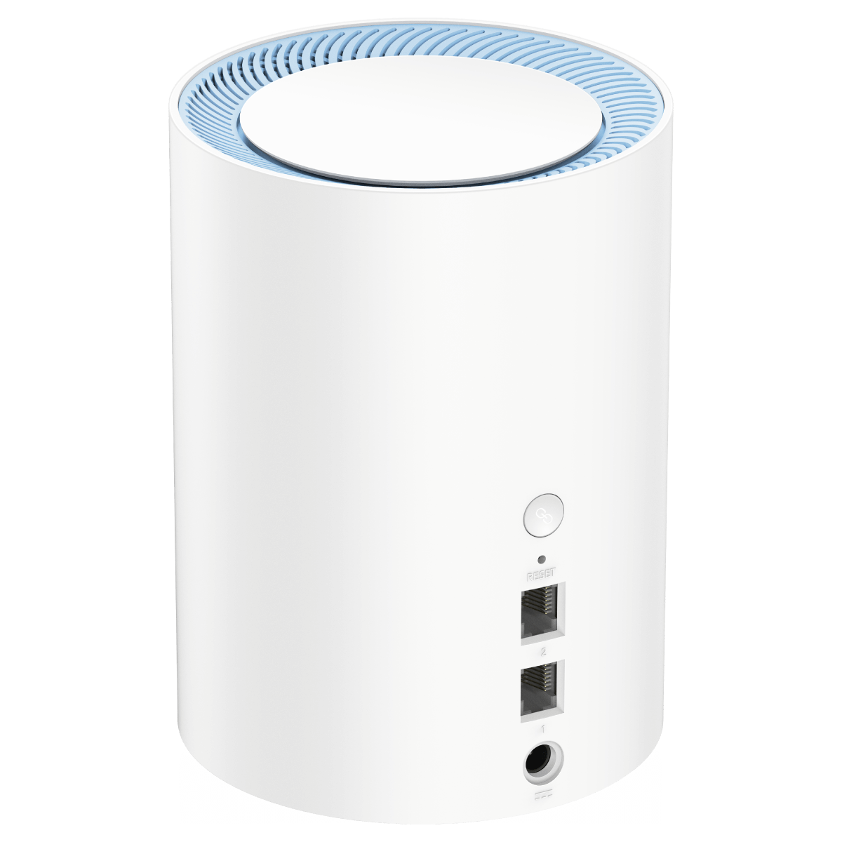 Cudy Dual Band AC Mesh Router 1200Mbps 3-Pack image showing three routers designed for high-speed internet connectivity.