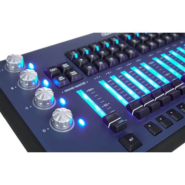 Chamsys MagicQ Compact Connect USB control surface for PC and Mac, featuring 64 universe output.