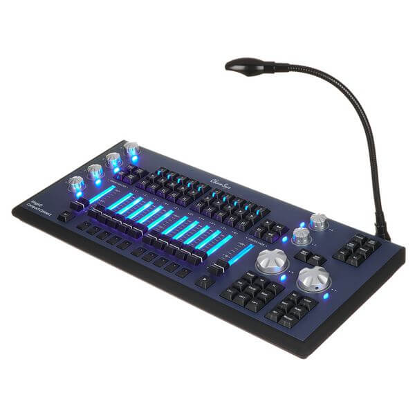Chamsys MagicQ Compact Connect USB control surface for PC and Mac, featuring 64 universe output.