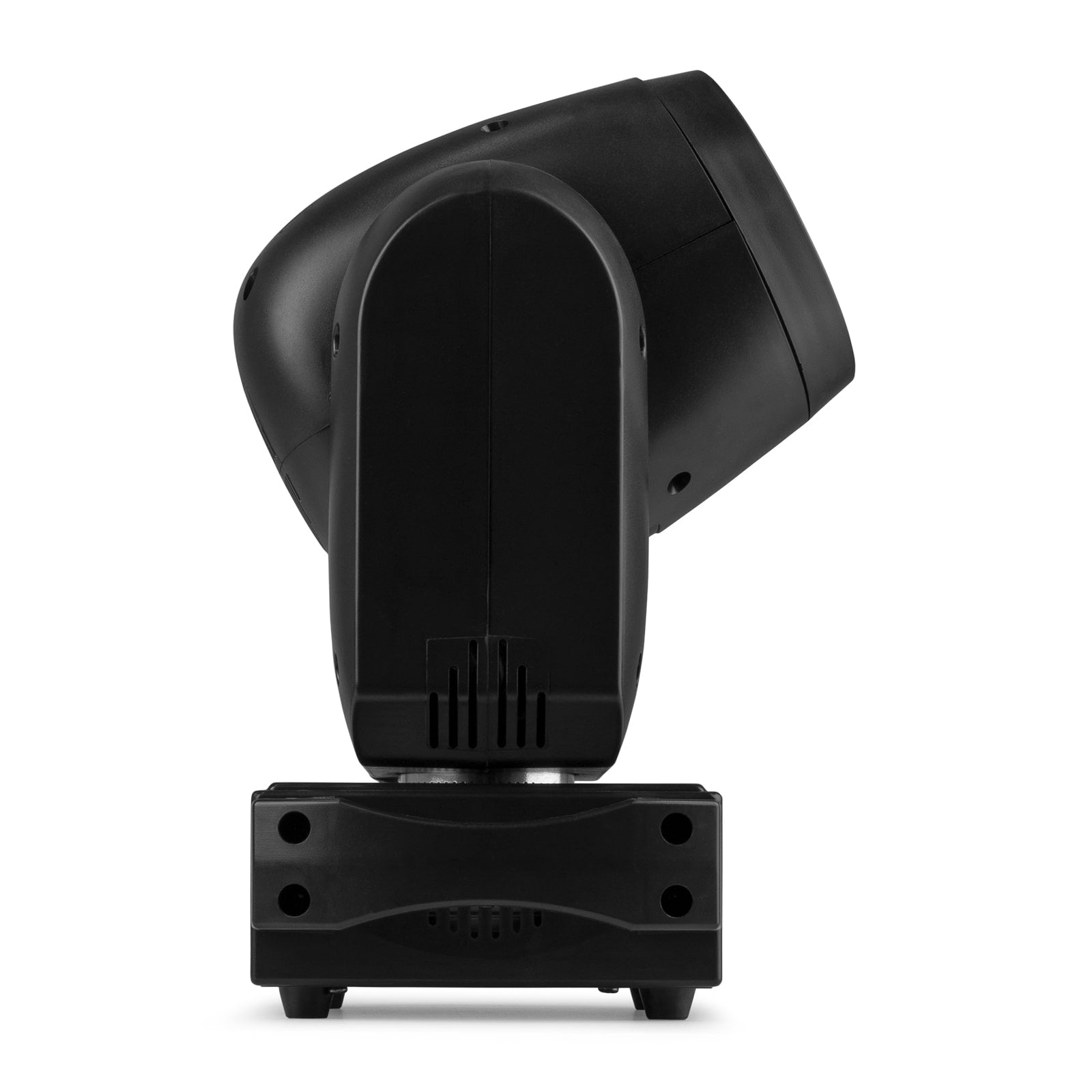 Side view of the Cobra 100H LED Beam Moving Head - 7 gobos, 7 colors, high-intensity LED, rotatable 6-facet prism.