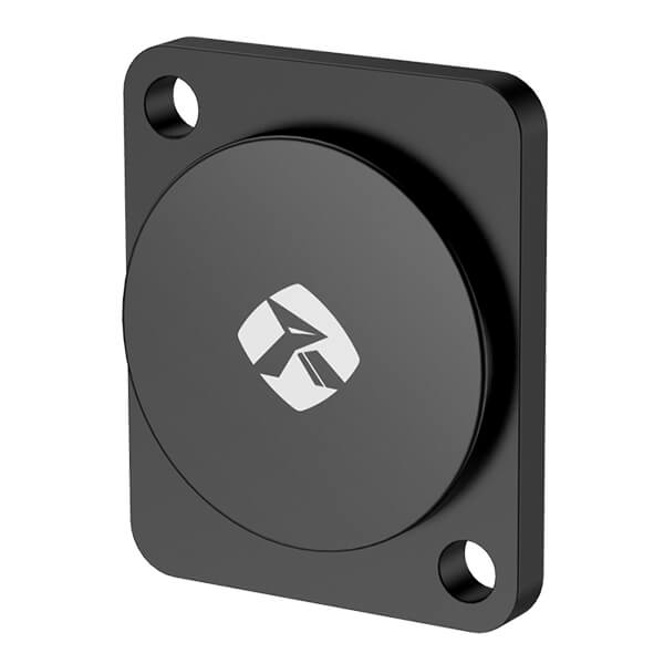 ROXTONE D Size Metal Panel Mount Cover, a durable dummy plate designed for audio equipment.