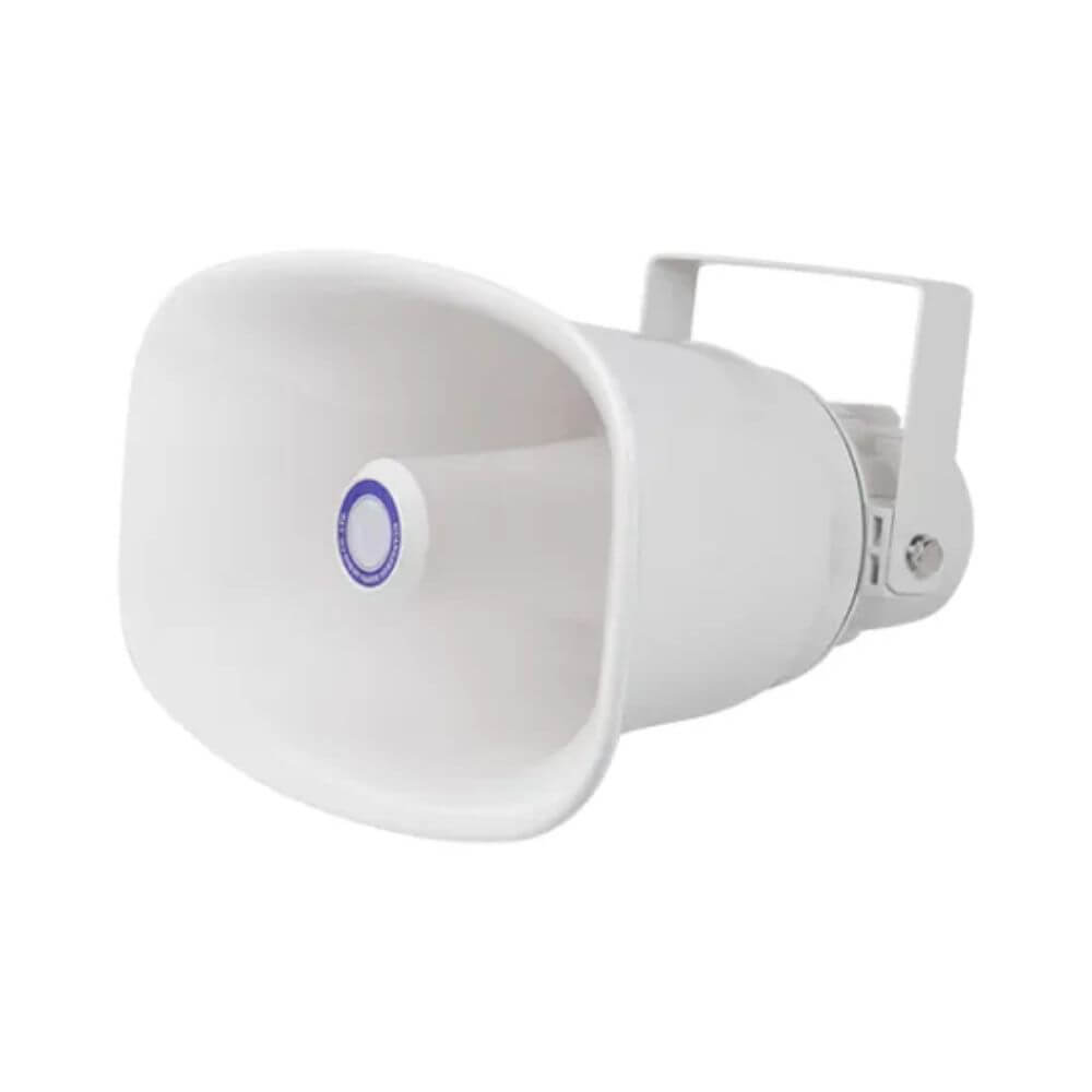 DSPPA DSP-1650 weatherproof sound projection speaker designed for outdoor use with 50W power output.