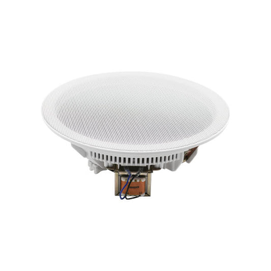 DSPPA DSP-8011 10W 8 inch frameless ceiling speaker designed for 70V/100V line systems.