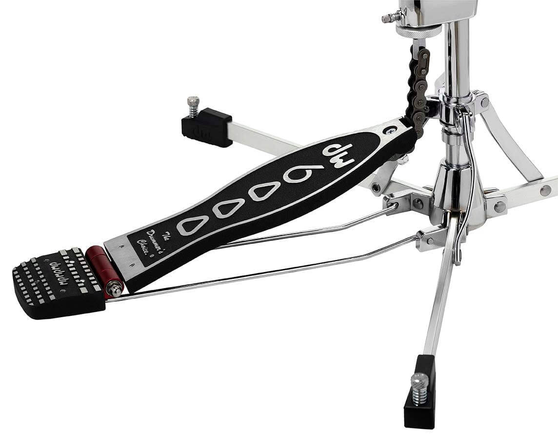 DW 6000 Series Ultra-Light Hi-Hat Stand showcasing its sleek design and lightweight construction.