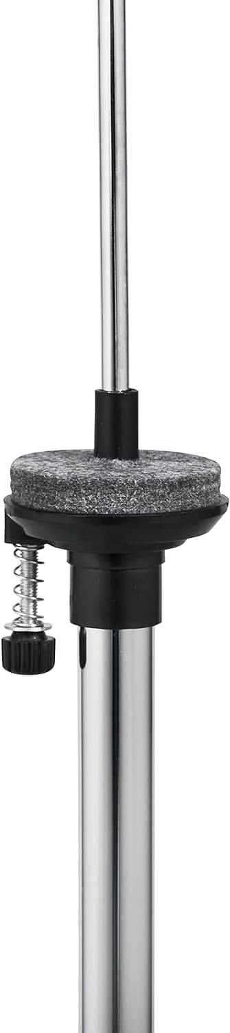 PDP 800 Series 2-Leg Hi Hat Stand displayed from an angle, showcasing its sturdy construction and adjustable height features.
