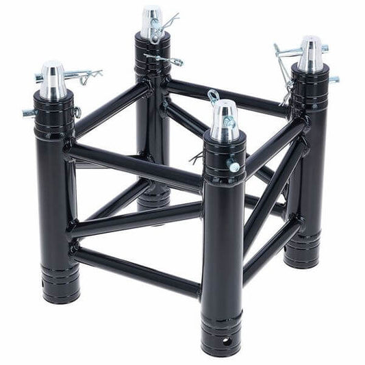 Durable aluminum truss system for event staging, model E34-29 Quad 290, showcasing its robust design.
