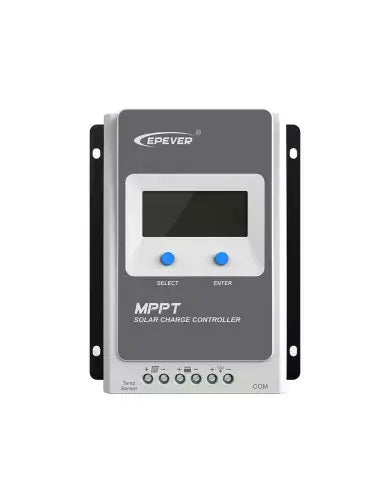 Miro MPPT Solar Regulator with a 20A capacity, designed for efficient solar energy management.