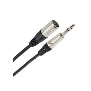 EWI MBMS-20 Male XLR to Jack Balanced Signal Cable, 20 meters long, suitable for high-quality audio connections.