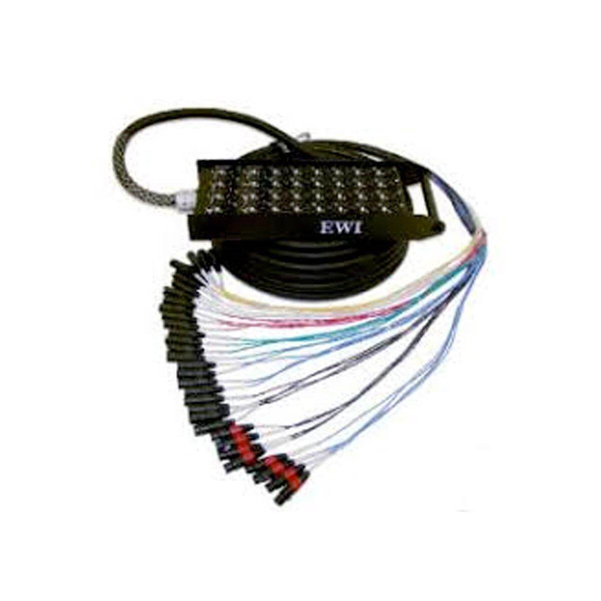 EWI PSPX-24-30C 20-Channel Combo Snake Cable with 4 Returns, 30 meters long