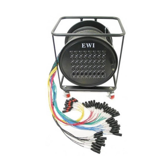 EWI RPPX-40-50G, a 32-channel, 8-return, 50m snake with grip, displayed on a white background.