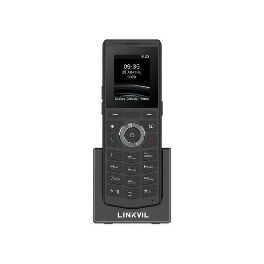 Fanvil W610W Portable Dual Band WiFi VoIP Phone with a sleek design and modern features.